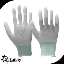 SRSAFETY 13 Gauge PU beschichtete Fingerhandschuhe / Elektrische Handschuhe / Top Handschuh